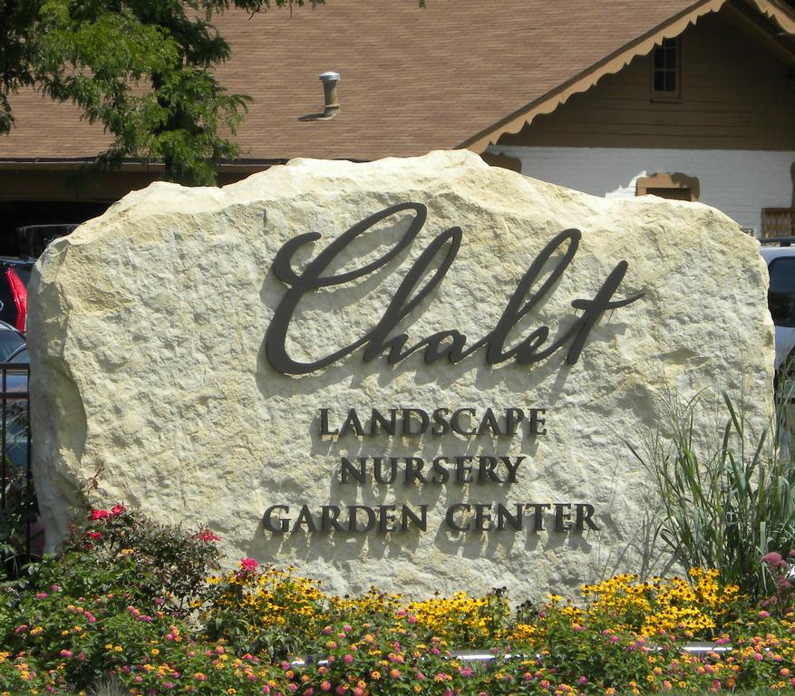 Chalet sign from Chalet Landscape, Nursery, Garden Center in Wilmette